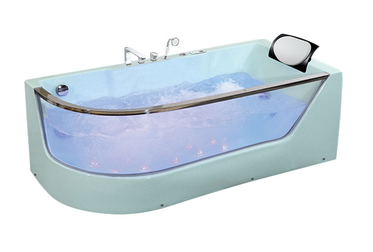 Fontana Chicago One Person Whirlpool Massage Rectangular Bathtub